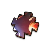 Blazing Meteor Puzzle Piece