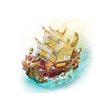 Gilded Dragonboat