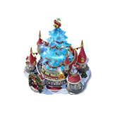 水晶圣诞树